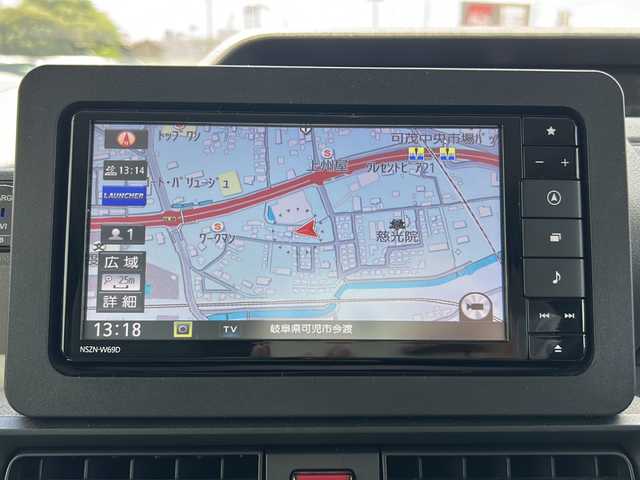 ダイハツ タント X 岐阜県 2019(令1)年 8.1万km シャイニングホワイトパール 登録時走行距離80746km/純正7型ナビ/Blue tooth/CD/DVD/iPod/SDミュージックサーバー可　/全方位カメラ　/フルセグテレビ　/両側パワースライドドア/スマートアシスト　/コーナーセンサー前後　/ドライブレコーダー前後　/ＬＥＤヘッドライト　/オートライト/プッシュスタート/スマートキー　/スペアキー１本　/ビルトインＥＴＣ/シートヒーター前席　/純正フロアマット/フルフラットシート/エアバッグW/カーテンエアバッグ