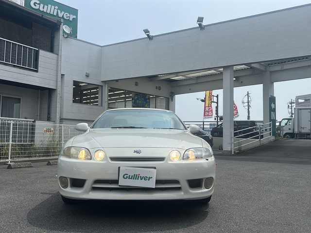 トヨタ ソアラ 2．5GT－T 宮崎県 1998(平10)年 7.4万km ホワイトパールマイカ ワンオーナー/純正CD/CS/純正16インチアルミホイール/純正リアスポイラー/純正フォグランプ/革巻きステアリング/純正フロアマット/純正ＥＴＣ/電動格納ドアミラー