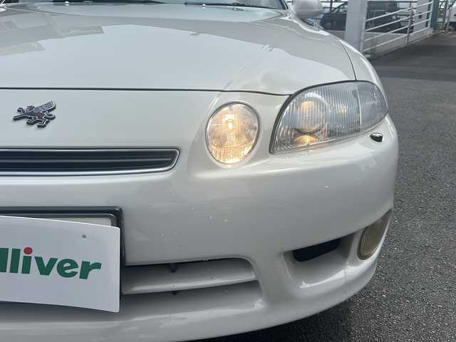 トヨタ ソアラ 2．5GT－T 宮崎県 1998(平10)年 7.4万km ホワイトパールマイカ ワンオーナー/純正CD/CS/純正16インチアルミホイール/純正リアスポイラー/純正フォグランプ/革巻きステアリング/純正フロアマット/純正ＥＴＣ/電動格納ドアミラー