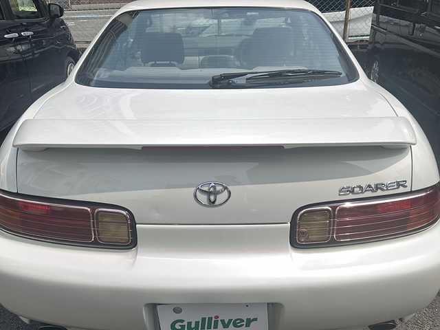 トヨタ ソアラ 2．5GT－T 宮崎県 1998(平10)年 7.4万km ホワイトパールマイカ ワンオーナー/純正CD/CS/純正16インチアルミホイール/純正リアスポイラー/純正フォグランプ/革巻きステアリング/純正フロアマット/純正ＥＴＣ/電動格納ドアミラー