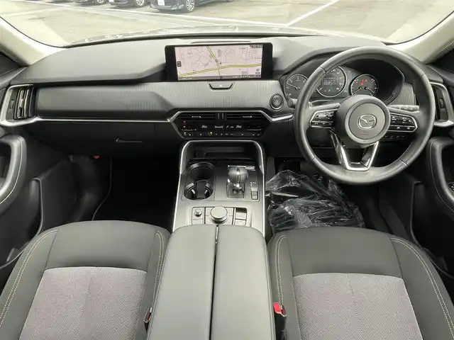 マツダ ＣＸ－６０ XD Sパッケージ 愛媛県 2023(令5)年 1.3万km プラチナクォーツメタリック 純正12.3型ナビ/全周囲カメラ/アダプティブクルーズコントロール/前後ドライブレコーダー/ブラインドスポットモニター/D席シートメモリー機能/電動リアゲート/ワイヤレス充電/クリアランスソナー/リバース連動サイドミラー/前席シートヒーター/ステアリングヒーター/ヘッドアップディズプレイ/電格ミラー/電動パーキングブレーキ/ステアリングヒーター/HDMI/タイプC入力端子/ETC/現状サマー(純正AW)(235/60/R18)/YOKOHAMA ADVAN V61/禁煙車