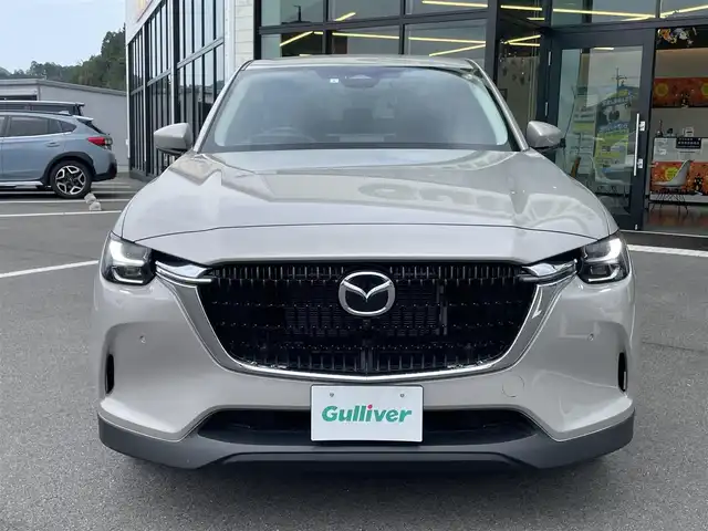 マツダ ＣＸ－６０ XD Sパッケージ 愛媛県 2023(令5)年 1.3万km プラチナクォーツメタリック 純正12.3型ナビ/全周囲カメラ/アダプティブクルーズコントロール/前後ドライブレコーダー/ブラインドスポットモニター/D席シートメモリー機能/電動リアゲート/ワイヤレス充電/クリアランスソナー/リバース連動サイドミラー/前席シートヒーター/ステアリングヒーター/ヘッドアップディズプレイ/電格ミラー/電動パーキングブレーキ/ステアリングヒーター/HDMI/タイプC入力端子/ETC/現状サマー(純正AW)(235/60/R18)/YOKOHAMA ADVAN V61/禁煙車