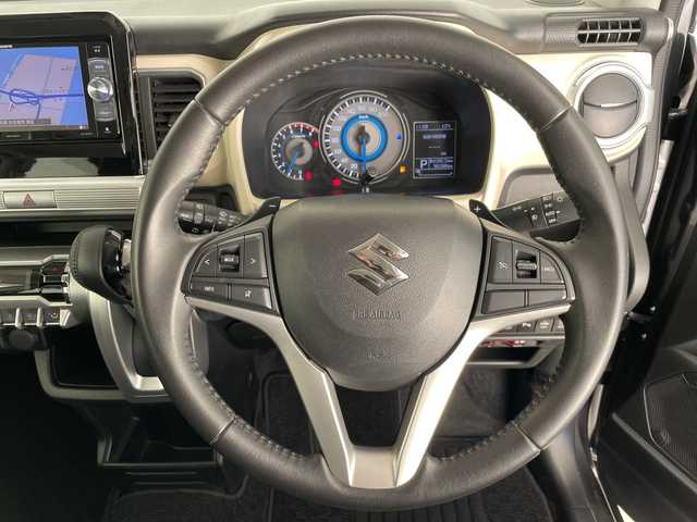 スズキ クロスビー HYBRID MZ 愛知県 2018(平30)年 5.7万km ミネラルグレーM 純正ナビ/クルーズコントロール/フルセグ/バックカメラ/コーナーセンサー/純正アルミホイール/ＥＴＣ/LEDヘッドライト/パドルシフト/ステアリングスイッチ/スマートキー/プッシュスタート