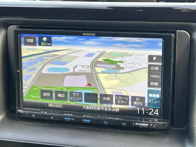 トヨタ エスクァイア Gi プレミアムパッケージ 大阪府 2019(令1)年 7.4万km ブラッキッシュアゲハガラスフレーク トヨタセーフティセンス/・プリクラッシュセーフティー/・クルーズコントロール/・パーキングサポートブレーキー/・クリアランスソナー/・レーンキープアシスト/・オートマチックハイビーム/社外ナビ/・Bluetooth/フルセグTV/CD/DVD/USB/ラジオ/　HDMI/IPod/主要装備/・バックカメラ/・横滑り防止装置/・アイドリングストップ/・両側パワースライドドア/・ステアリングヒーター/・ステアリングスイッチ/・ハーフレザーシート/・シートヒーター/・デジタルインナーミラー/・nanoe/・ETC