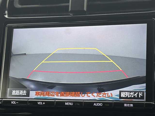 トヨタ プリウス Sセーフティプラス 熊本県 2017(平29)年 8.5万km アティチュードブラックマイカ 純正ナビNSZT-Y66T(CD・DVD・フルセグ・BT）/バックカメラ/ETC/純正前方ドライブレコーダー/レーダークルーズコントロール/クリアランスソナー/パーキングアシスト/横滑り防止装置/衝突軽減ブレーキ/車線逸脱システム/オートライト/LEDヘッドライト/電動格納サードシート/エアロ（F・S・R）塗装あり/車高調/エアロ塗装あり/サスペンション車内積込み有/純正フロアマット/社外19インチAW/スマートキー/プッシュスタート