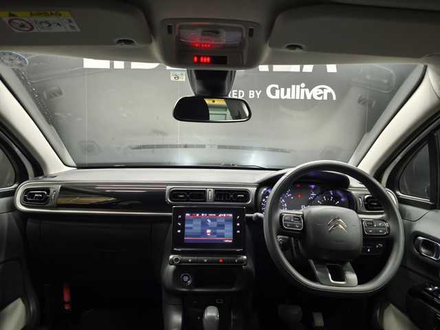 シトロエン Ｃ３ フィール 群馬県 2022(令4)年 1.3万km 白 ディスプレイオーディオ/アップルCarPlay/LEDライト/Bluetooth/Androidauto/クルーズコントロール/スマートキー　/16インチAW/スタッドレスタイヤ積み込み