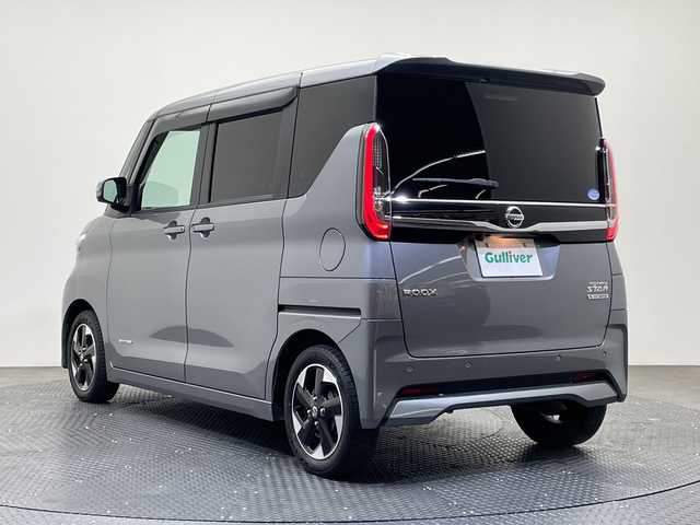 日産 ルークス HWS X プロパイロットED 愛媛県 2021(令3)年 7.9万km チタニウムグレーメタリック 純正９インチナビ（MM321D-L）/フルセグTV/Bluetooth/DVD再生可/アラウンドビューモニター/プロパイロット/ハンズフリー両側パワースライドドア/ETC/LEDヘッドライト/オートライト/オートマチックハイビーム/電子パーキングブレーキ/純正ドライブレコーダー/ステアリングスイッチ