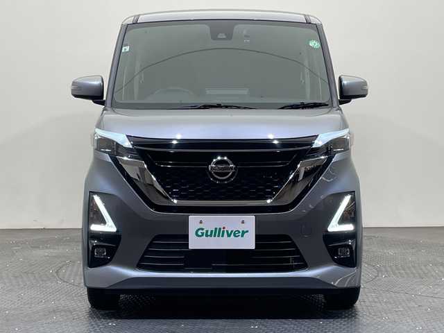日産 ルークス HWS X プロパイロットED 愛媛県 2021(令3)年 7.9万km チタニウムグレーメタリック 純正９インチナビ（MM321D-L）/フルセグTV/Bluetooth/DVD再生可/アラウンドビューモニター/プロパイロット/ハンズフリー両側パワースライドドア/ETC/LEDヘッドライト/オートライト/オートマチックハイビーム/電子パーキングブレーキ/純正ドライブレコーダー/ステアリングスイッチ