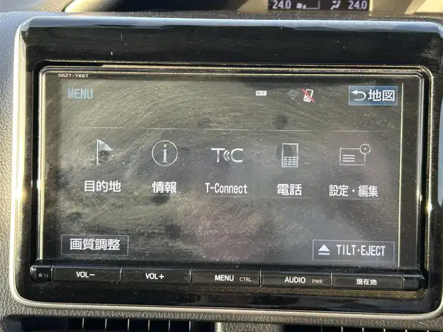 トヨタ ヴォクシー ZS 煌 静岡県 2018(平30)年 7.8万km ブラック ユーザー買取車両/ワンオーナー/純正SDナビ【NSZT-Y66T】/　フルセグTV/BT/純正16インチAW/クルーズコントロール/バックカメラ/ドライブレコーダー/アイドリングストップ/オートライト/オートマチックハイビーム/ETC/衝突軽減システム/USB端子/TVキャンセラー/プッシュスタート/スペアキー/フリップダウンモニター動作未確認