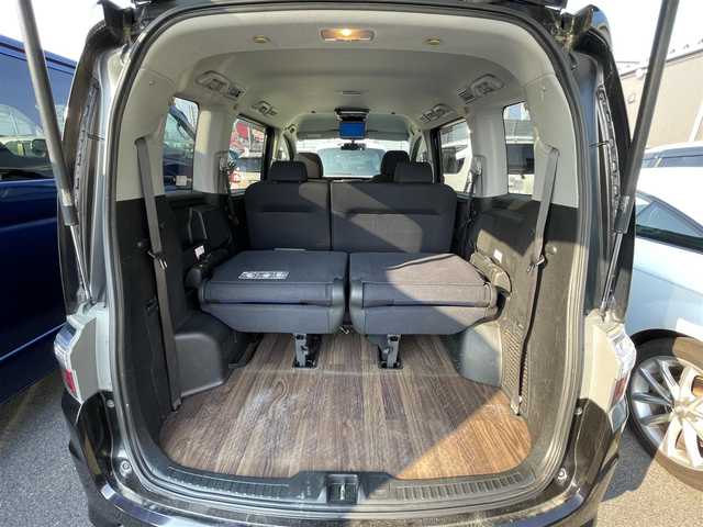 ホンダ ステップワゴン スパーダ 24SZ 滋賀県 2008(平20)年 17.1万km プレミアムブラキッシュパール 禁煙車/社外ナビ(HDD/CD/DVD)/社外フリップダウンモニター/バックカメラ/ETC/両側パワースライドドア/フォグランプ/電格ミラー/ドアバイザー/純正フロアマット/HIDヘッドライト/リモコンキー×2