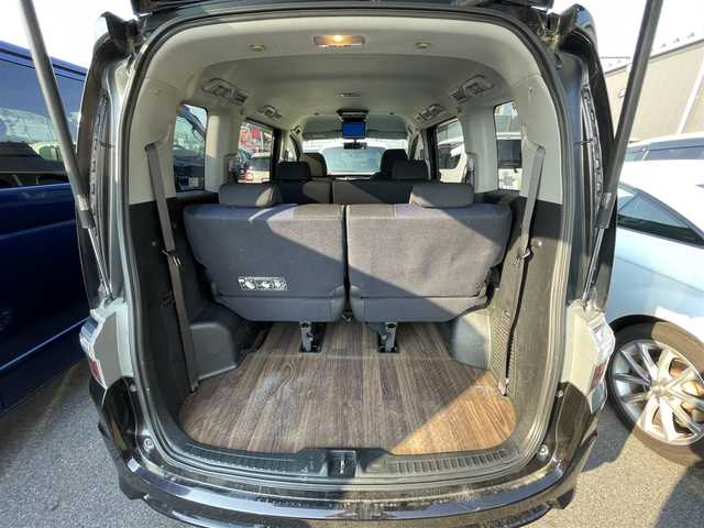 ホンダ ステップワゴン スパーダ 24SZ 滋賀県 2008(平20)年 17.1万km プレミアムブラキッシュパール 禁煙車/社外ナビ(HDD/CD/DVD)/社外フリップダウンモニター/バックカメラ/ETC/両側パワースライドドア/フォグランプ/電格ミラー/ドアバイザー/純正フロアマット/HIDヘッドライト/リモコンキー×2