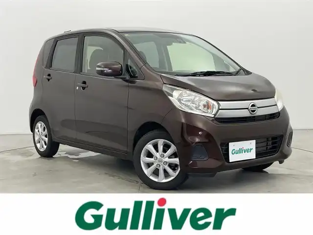 日産 デイズ X Vセレクション 富山県 2016(平28)年 5.9万km モカブラウンP 純正ナビ(AM/FM/CD/DVD/BT/USB)/フルセグTV/全方位カメラ/衝突軽減ブレーキ/横滑り防止装置/アイドリングストップ/ABS/純正AW/純正フロアマット/ハロゲンヘッドライト/電動格納ミラー/バニティミラー/スマートキー/取扱説明書/保証書