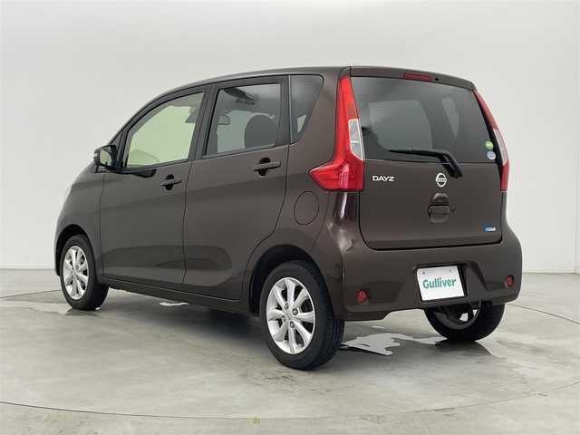 日産 デイズ X Vセレクション 富山県 2016(平28)年 5.9万km モカブラウンP 純正ナビ(AM/FM/CD/DVD/BT/USB)/フルセグTV/全方位カメラ/衝突軽減ブレーキ/横滑り防止装置/アイドリングストップ/ABS/純正AW/純正フロアマット/ハロゲンヘッドライト/電動格納ミラー/バニティミラー/スマートキー/取扱説明書/保証書