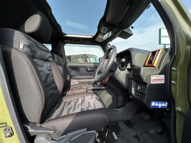 ダイハツ タフト G ターボ 鳥取県 2021(令3)年 4.8万km フォレストカーキメタリック ワンオーナー/4WD・ターボ車/社外ナビ/フルセグ/DVD/CD/BT/USB/バックカメラ・ETC/ガラスルーフ/前席シートヒーター/スマートアシスト/レーダークルーズコントロール/LEDヘットライト/フォグライト/純正15インチアルミホイール/スタットレスセット積込/プッシュエンジンスタート/電動パーキングブレーキ/アイドリングストップ/フロアマット・ドアバイザー/スペアキーｘ１