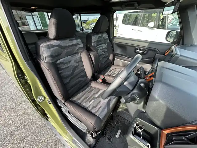 ダイハツ タフト G ターボ 鳥取県 2021(令3)年 4.8万km フォレストカーキメタリック ワンオーナー/4WD・ターボ車/社外ナビ/フルセグ/DVD/CD/BT/USB/バックカメラ・ETC/ガラスルーフ/前席シートヒーター/スマートアシスト/レーダークルーズコントロール/LEDヘットライト/フォグライト/純正15インチアルミホイール/スタットレスセット積込/プッシュエンジンスタート/電動パーキングブレーキ/アイドリングストップ/フロアマット・ドアバイザー/スペアキーｘ１
