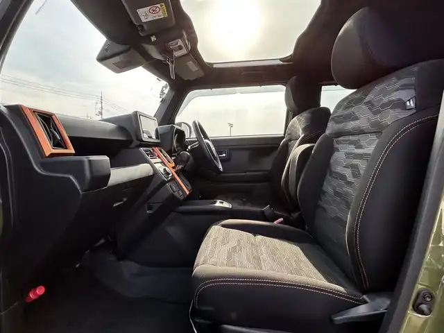 ダイハツ タフト G ターボ 鳥取県 2021(令3)年 4.8万km フォレストカーキメタリック ワンオーナー/4WD・ターボ車/社外ナビ/フルセグ/DVD/CD/BT/USB/バックカメラ・ETC/ガラスルーフ/前席シートヒーター/スマートアシスト/レーダークルーズコントロール/LEDヘットライト/フォグライト/純正15インチアルミホイール/スタットレスセット積込/プッシュエンジンスタート/電動パーキングブレーキ/アイドリングストップ/フロアマット・ドアバイザー/スペアキーｘ１