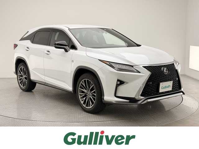 レクサス ＲＸ 300 Fスポーツ 兵庫県 2018(平30)年 6.3万km ホワイトノーヴァガラスフレーク 純正12.3インチナビ/（フルセグ/CD/DVD/FM/AM/Bluettoth）/バックカメラ（サイド）/ビルトインETC2.0/純正前方ドラレコ/ヘッドアップディスプレイ/パワーバックドア/パドルシフト/ステアリングヒーター/レザーシート/メモリシート/シートヒーター・エアシート・パワーシート（D/N席）/ウインカーミラー/ドアバイザー/BMS/オートブレーキホールド/ISOFIX対応