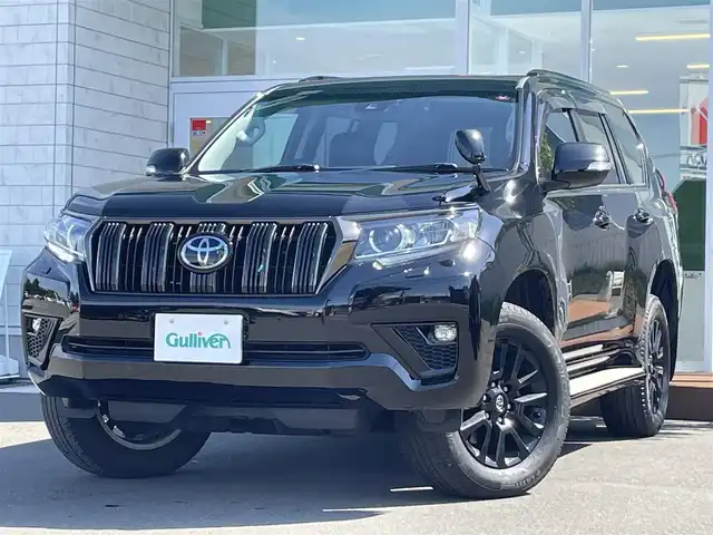 トヨタ ランドクルーザー プラド TX Lパッケージ ブラックED 道央・札幌 2020(令2)年 5.2万km ブラック ワンオーナー/特別仕様車/フルタイム４WD/ムーンルーフ/寒冷地仕様/ブラック塗装ルーフレール/本革シート/シートヒーター・シートベンチレーション/トヨタセーフティセンス/プリクラッシュセーフティ/レーダークルーズコントロール/レーンディパーチャーアラート/オートマチックハイビーム/ロードサインアシスト/クリアランスソナー/センターデフロック/ダウンヒルアシストコントロール/MTモード付きAT/ALPINEビッグX9インチナビ/フルセグTV/バックカメラ/ETC2.0/ドライブレコーダー/LEDヘッドランプ/フロント・リヤフォグランプ/純正ブラック塗装１８インチアルミホイール