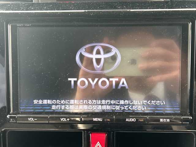 トヨタ ルーミー カスタムG－T 神奈川県 2017(平29)年 9.5万km ターコイズブルーマイカメタリック ワンオーナー/プッシュスタート/ビルトインETC/純正SDナビ/AM/FM/DISC/Bluetooth接続/地デジTV/クルーズコントロール/プリクラッシュ/アラウンドビューモニター/前席シートヒーター/横滑り防止装置/車線逸脱防止装置/オートライト/LEDライト/フォグライト/電動格納ミラー