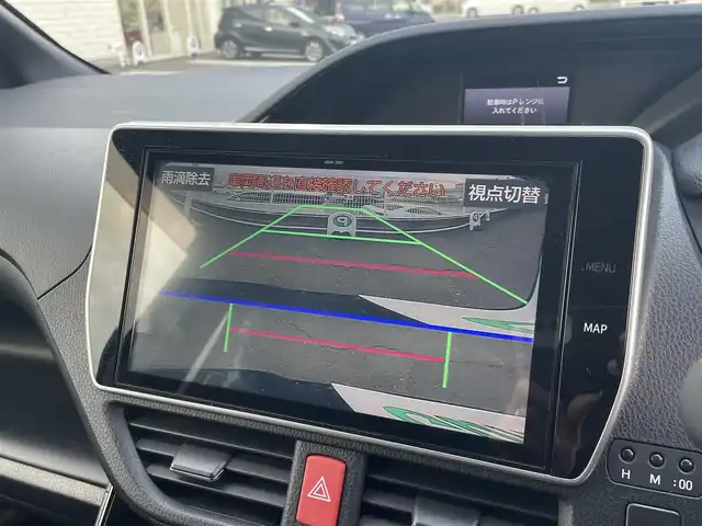 トヨタ ノア Si ダブルバイビーⅡ 福岡県 2019(令1)年 4.6万km ブラック 純正10型SDナビ(フルセグTV/CD/DVD/BT)/バックカメラ/トヨタセーフティー/後席フリップダウンモニター/コーナーセンサー/両側パワスラ/クルコン/ドラレコ/ETC/純正LEDヘッドライト/純正16インチアルミホイール/プッシュスタート/スマートキー