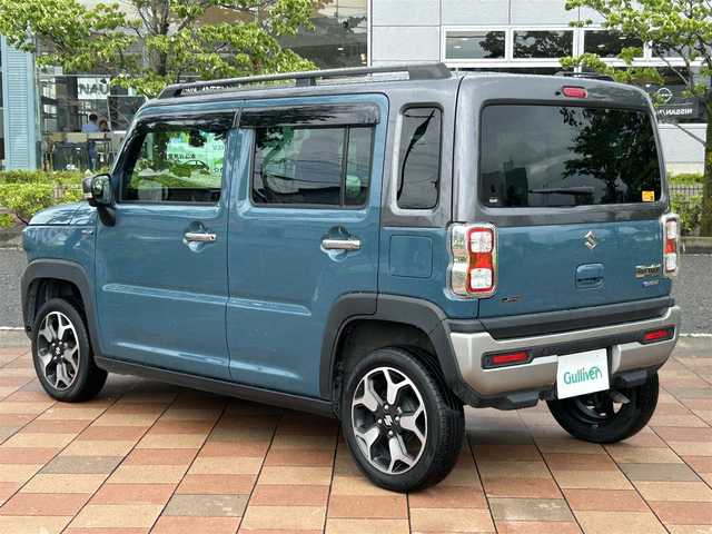 スズキ ハスラー Jスタイル ターボ 福島県 2022(令4)年 6.7万km デニムブルー ガンメタリック 2トーン 純正ナビ/デュアルカメラブレーキサポート/アダプティブクルーズコントロール/車線逸脱抑制機能/全方位モニター/LEDオートライト/フォグランプ/エンジンスターター/前後ドライブレコーダー/前席シートヒーター/プッシュスタート/パドルシフト/ETC/リアセンサー/アイドリングストップ/革巻きハンドル/ステアリングスイッチ