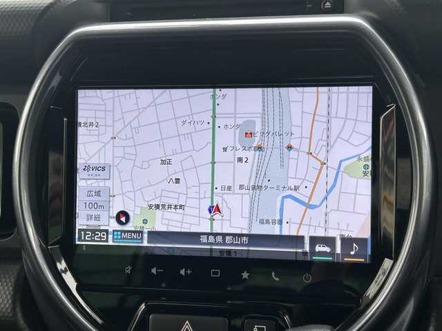 スズキ ハスラー Jスタイル ターボ 福島県 2022(令4)年 6.7万km デニムブルー ガンメタリック 2トーン 純正ナビ/デュアルカメラブレーキサポート/アダプティブクルーズコントロール/車線逸脱抑制機能/全方位モニター/LEDオートライト/フォグランプ/エンジンスターター/前後ドライブレコーダー/前席シートヒーター/プッシュスタート/パドルシフト/ETC/リアセンサー/アイドリングストップ/革巻きハンドル/ステアリングスイッチ