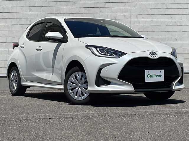 トヨタ ヤリス Z 福島県 2020(令2)年 6.4万km ホワイトパールクリスタルシャイン 4WD 純正ディスプレイオーディオ  Bluetooth フルセグTV 衝突軽減ブレーキ オートクルーズ ETC シートヒーター クリアランスソナー LEDヘッドライト 車線逸脱抑制装置 スマートキー