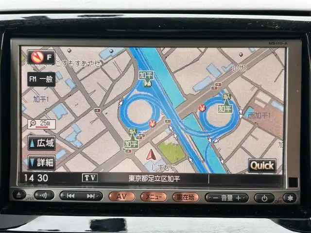 日産 ルークス G 東京都 2010(平22)年 4.6万km シルキーシルバーメタリック 純正ナビ/ ワンセグTV/CD/FM/AM/左側パワースライドドア/ETC2.0/ドライブレコーダー/プッシュスタート/スマートキー/電動格納ミラー/ヘッドライトレベライザー/フロアマット/ドアバイザー