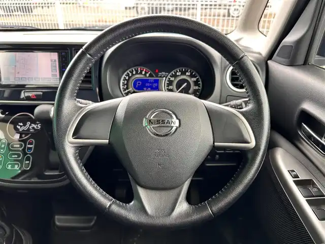 日産 デイズ ルークス ハイウェイスターX 宮城県 2016(平28)年 5.5万km プレミアムパープルP エマージェンシーブレーキ/踏み間違い防止アシスト/アラウンドビューモニター/社外ナビ（MDV-D304W）/・CD/SD/・ワンセグTV/前後ドライブレコーダー/革巻きステアリング/HIDヘッドライト/フォグランプ/スマートキー＆プッシュスタート/スペアキー1本/電動格納ミラー/純正14インチAW/フロアマット/ドアバイザー/W/サイドエアバッグ/取扱説明書