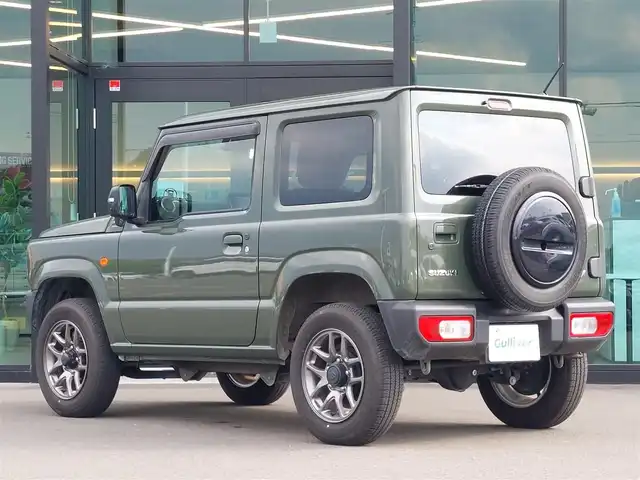 スズキ ジムニー XC 東京都 2020(令2)年 4.7万km ジャングルグリーン 純正ナビ〈パナソニック製CN-RZ866〉/・ミュージックサーバー/・Bluetooth/・フルセグTV/DVD/CD/ビルトインETC/ドライブレコーダー/純正シートカバー/純正16インチアルミホイール/LEDヘッドライト/スマートキー/スペアキー/衝突被害軽減ブレーキ
