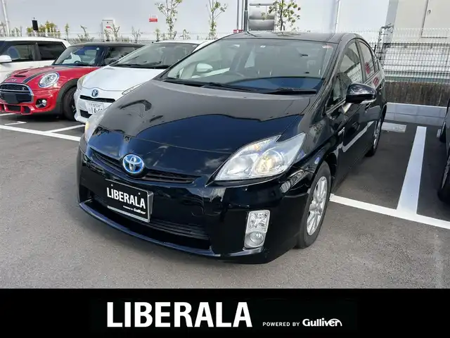 トヨタ プリウス S 大阪府 2011(平23)年 9.2万km ブラック 純正ナビ/TV/バックカメラ/社外15インチAW/クリアランスソナー/ETC/ドラレコ/スマートキー