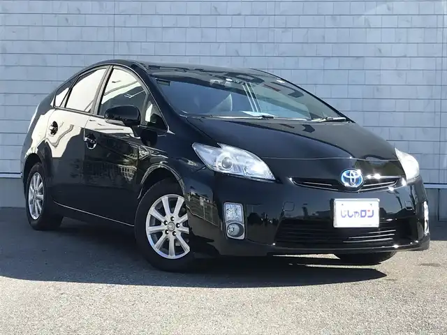 トヨタ プリウス S 栃木県 2011(平23)年 9.2万km ブラック 株)IDOMが運営する【じしゃロン小山店】の自社ローン専用車両になります。こちらは現金またはオートローンご利用時の価格です。自社ローンご希望の方は別途その旨お申付け下さい//禁煙車/純正フルセグナビ/（CD/DVD/AM/FMラジオ）/(Bluetooth)/スマートキー/プッシュスタート/バックカメラ/ＥＴＣ/ドライブレコーダー/コーナーセンサー/ステアリングリモコン/電動格納ドアミラー/パワーウインドウ/オートライト/防眩ミラー