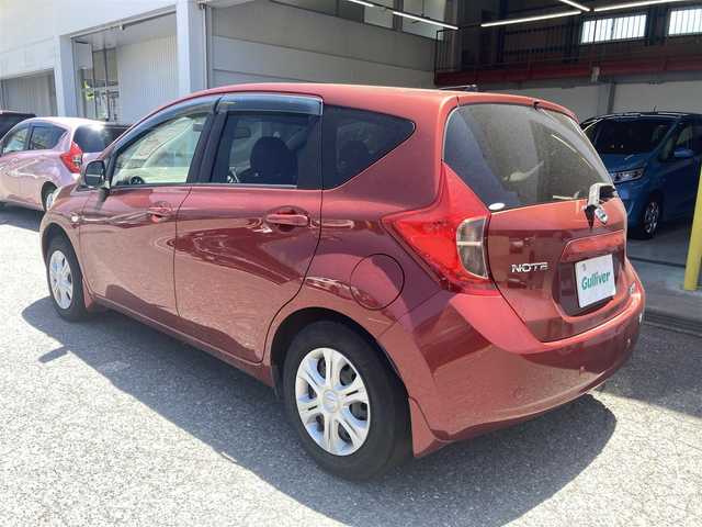 日産 ノート X DIG－S エマージェンシーB 千葉県 2014(平26)年 3.9万km ラディアントレッド 純正ナビ(AM/FM/CD/DVD/BT/AUX/フルセグ/SD)/アラウンドビューモニター/ETC/前後ドラレコ(DRV-220D)/スマートキー/コーナーセンサー/純正マット/バイザー