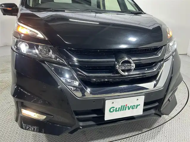 日産 セレナ ハイウェイスターVセレクションⅡ 大阪府 2019(平31)年 6.7万km ダイヤモンドブラック プロパイロット　デジタルインナーミラー　アルパインナビ　後席モニター　全方位カメラ　パークアシスト　両側パワスラ　ＥＴＣ　ドラレコ　クリアランスソナー　ＬＥＤヘッドライト　アイドリングストップ　禁煙車