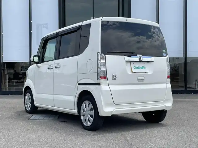 ホンダ Ｎ ＢＯＸ G Lパッケージ 愛媛県 2016(平28)年 5.8万km プレミアムホワイトパールⅡ 純正ナビ/ビルトインETC/アイドリングストップ/Bカメラ/片側パワースライドドア/ドアバイザー/衝突軽減/純正フロアマット/純正14AW/ABS/横滑り防止装置/スマートキー/スペアキー/プッシュスタート