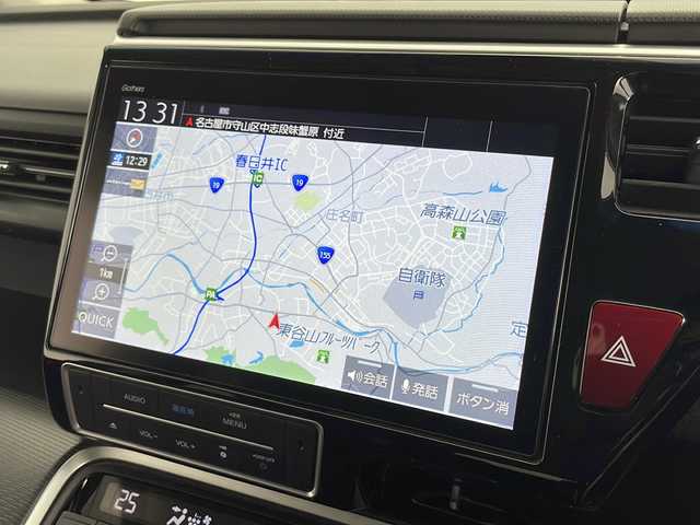 ホンダ ステップワゴン スパーダ ハイブリッドG EX HセンシングBスタイ 愛知県 2019(平31)年 6.8万km プレミアムスパークルブラックパール 純正ナビ/CD DVD BT フルセグTV HDMI/フリップダウンモニター/バックカメラ/両側パワースライドドア/シートヒーター/ホンダセンシング/LKA/ACC/衝突軽減ブレーキ/LEDヘッドライト/ETC/スマートキー