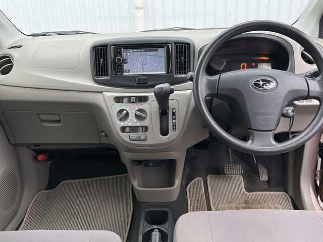 スバル プレオ プラス F 愛媛県 2013(平25)年 10.9万km ライトローズマイカメタリック 社外ナビ/Bluetooth/CD/DVD/ワンセグ/SD/ETC/純正フロアマット/リモコンキー