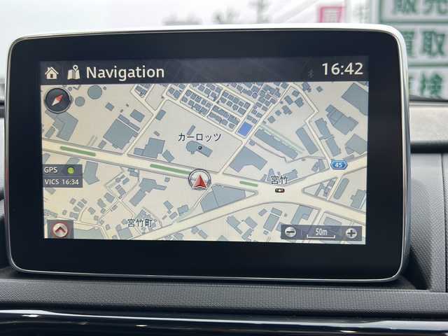 マツダ ロードスター RS 静岡県 2016(平28)年 7.1万km ソウルレッドプレミアムメタリック 純正メモリナビ/・CD/・DVD/・Bluetooth/・USB/・フルセグTV/主要装備/・衝突軽減/・BSM/・バックカメラ/・ETC/・前方ドラレコ/・シートヒーター