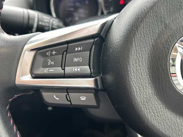 マツダ ロードスター RS 静岡県 2016(平28)年 7.1万km ソウルレッドプレミアムメタリック 純正メモリナビ/・CD/・DVD/・Bluetooth/・USB/・フルセグTV/主要装備/・衝突軽減/・BSM/・バックカメラ/・ETC/・前方ドラレコ/・シートヒーター