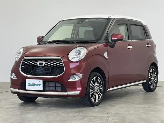 ダイハツ キャスト スタイル G SAⅡ 群馬県 2016(平28)年 6.8万km ファイアークォーツレッドM 衝突被害軽減ブレーキ　純正７インチナビ　ＬＥＤライト　純正１５インチアルミホイール　コーナーセンサー　プッシュスタート　スマートキー　ＥＴＣ　横滑り防止装置　オートライト　純正フロアマット　禁煙車