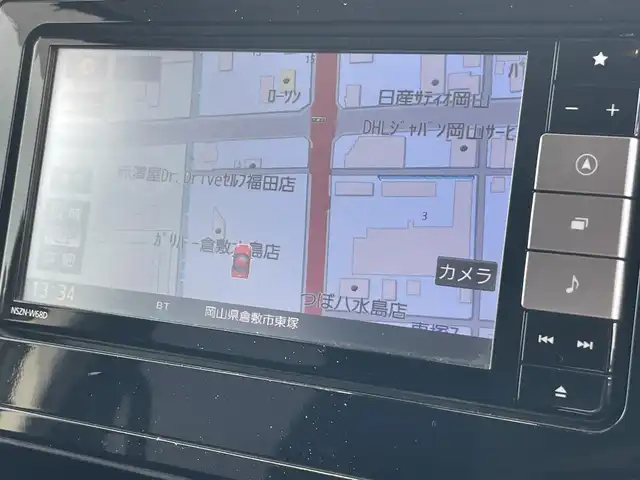 ダイハツ トール カスタムG SAⅡ 岡山県 2018(平30)年 11.9万km マゼンタベリーマイカM 登録時走行距離118179km/ワンオーナー/禁煙車/純正SDナビ(NSZN-W68D)/　【CD/DVD/Bluetooth/フルセグTV/】/全方位カメラ/クルーズコントロール/衝突被害軽減システム/横滑防止装置/盗難防止装置/両側パワースライドドア/ETC/ドライブレコーダー/革巻きステアリング/ステアリングスイッチ/ステアリング/オートリトラミラー/ウィンカーミラー/オートライト/LEDヘッドライト/フォグライト/プッシュスタート/スマートキー/アイドリングストップ/純正アルミホイール 14インチ/ドアバイザー/ロールサンシェード/ISOFIX/純正フロアマット/リアプライバシーガラス/新車時整備手帳（保証書）/取扱説明書/ナビ取扱説明書/記録簿有