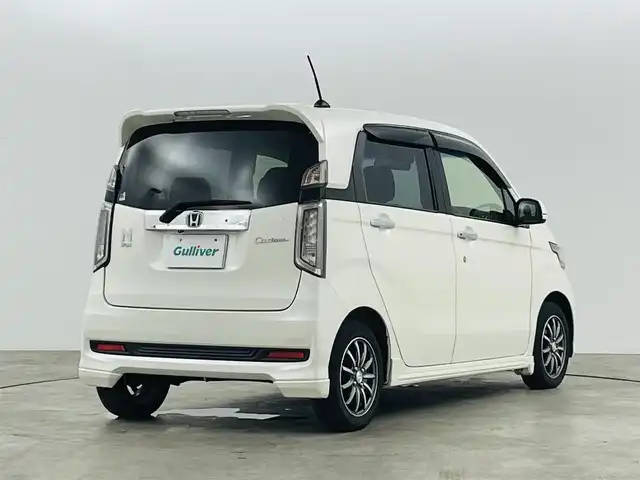 ホンダ Ｎ ＷＧＮ カスタム G Aパッケージ 三重県 2015(平27)年 7.9万km プレミアムホワイトパール シティブレーキアクティブシステム/純正メモリナビ/・型番:VXM-155VSi/・AM/FM/CD/DVD/BT/ワンセグ/・バックカメラ/・ETC/プッシュスタート/・スマートキー/HIDヘッドライト/・オートライト/・フォグランプ/革巻きステアリング/・ステアリングスイッチ/・チルト式ステアリング/ハーフレザーシート/純正フロアマット/ドアバイザー