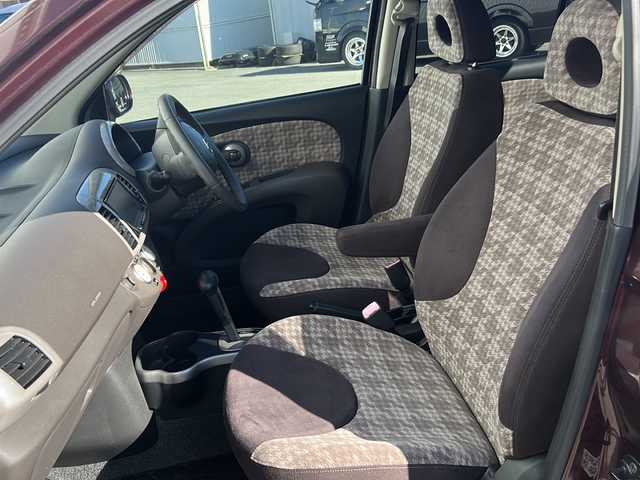 日産 マーチ ボレロ 三重県 2009(平21)年 5.1万km フランボワーズレッド 禁煙/純正ナビ/フルセグTV/バックカメラ/スマートキー/AUTECHホイール/オートライト/フォグランプ/電動格納ミラー/純正フロアマット/純正ドアバイザー/保証書/取扱説明書