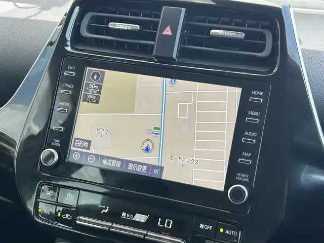 トヨタ プリウス S 静岡県 2022(令4)年 3.1万km プラチナホワイトパールマイカ トヨタセーフティセンス/エアロＦＳＲ/純正ディスプレイオーディオ/ナビ機能/バックカメラ/ドラレコ/ＥＴＣ/レーダークルーズ/ＩＣＳ/ＬＴＡ/ＬＤＡ/ＬＥＤヘッドライト/AC100V１５００Ｗ電/ＯＰスペアタイヤ