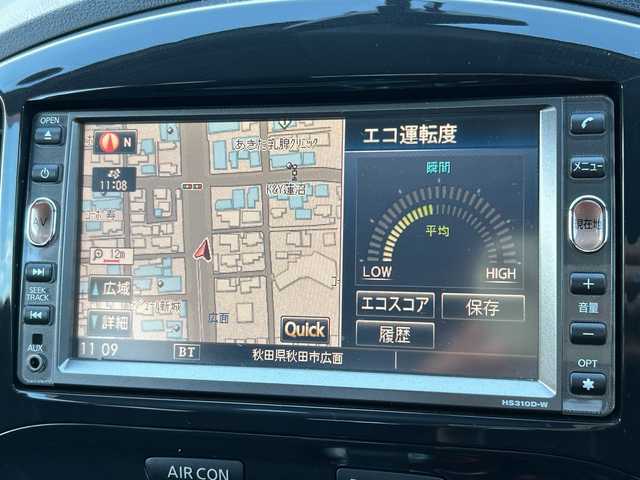 日産 ジューク 15RX 秋田県 2010(平22)年 5.5万km サファイアブラック ・純正ナビ /・Bluetooth /・バックカメラ /・ETC /・ABS /・オートライト /・純正アルミホイール /・純正フロアマット /・DVD