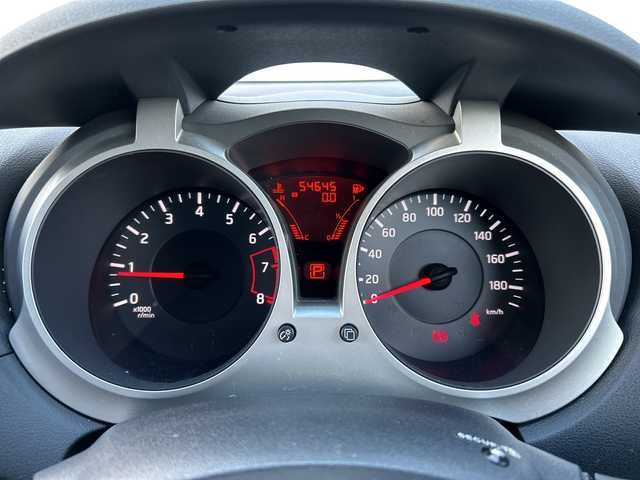 日産 ジューク 15RX 秋田県 2010(平22)年 5.5万km サファイアブラック ・純正ナビ /・Bluetooth /・バックカメラ /・ETC /・ABS /・オートライト /・純正アルミホイール /・純正フロアマット /・DVD