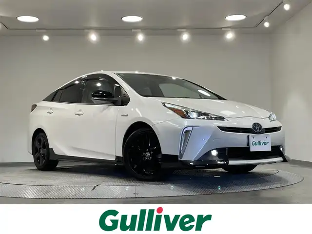 トヨタ プリウス A ツーリングセレクション 愛知県 2019(平31)年 8.5万km ホワイトパールクリスタルシャイン 純正11.6インチナビ/トヨタセーフティセンス/ETC2.0/バックモニター/クルーズコントロール/ブラインドスポットモニター/パワーシートD席/Bluetooth/コーナーセンサー/レーンキープアシスト/レーンディパーチャーアラート/パーキングサポートブレーキ/オートハイビーム/プッシュスタート/USB接続/LEDヘッドライト/スマートキー/スペアキー/純正フロアマット/純正アルミホイール/オートライト
