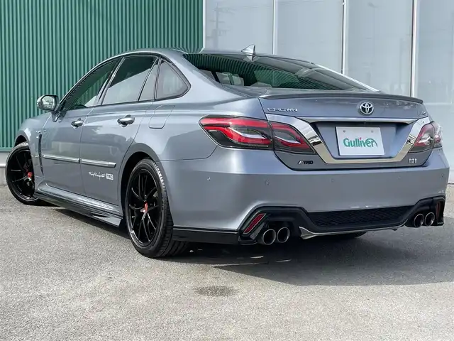 トヨタ クラウン ハイブリッド RS アドバンス 福岡県 2018(平30)年 6.2万km プレシャスガレナ サンルーフ/トヨタセーフティセンス/黒革シート/シートヒーター/エアシート/18インチBBSアルミホイール/社外エアロ/純正ナビ(BT、フルセグTV、バックカメラ、CD)/全方位カメラ/ETC2.0/パドルシフト/LEDヘッドライト/オートハイビーム/パワーシート(D席＋N席)/全方位ドライブレコーダー/取扱説明書/保証書