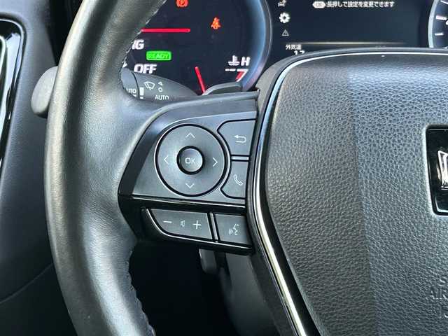 トヨタ クラウン ハイブリッド RS アドバンス 福岡県 2018(平30)年 6.2万km プレシャスガレナ サンルーフ/トヨタセーフティセンス/黒革シート/シートヒーター/エアシート/純正ナビ/Bluetooth/フルセグTV/全方位カメラ/ステアリングスイッチ/パドルシフト/LEDヘッドライト/オートハイビーム/18インチBBSアルミホイール/DTECマフラー/全方位ドライブレコーダー/取扱説明書/保証書