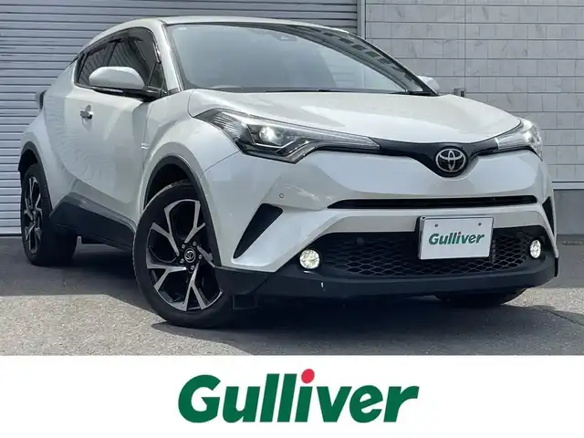トヨタ Ｃ－ＨＲ G－T LEDエディション 道東・釧路十勝 2017(平29)年 5.8万km ホワイトパールクリスタルシャイン 4WD/純正ナビ/ワンセグTV/バックカメラ/レーダークルーズコントロール/電子パーキング/シートヒーター /ブレーキホールド/ビルトインETC/オートライト/オートハイビーム/プッシュスタート/スマートキー/スペアキー/エンジンスターター/保証書/取扱説明書/フォグランプ/リアフォグ